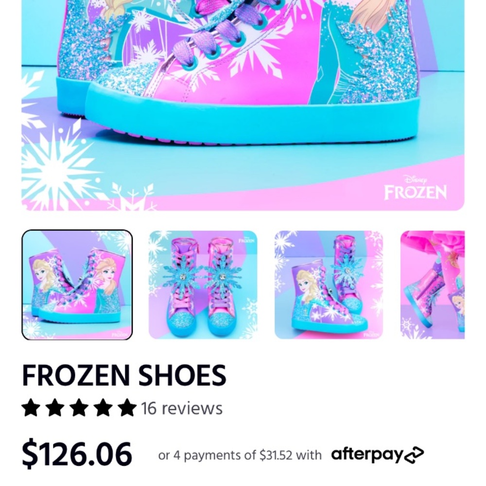 Mamia Pink and Blue Kids sneakers